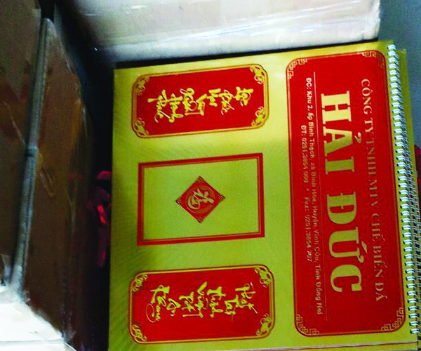 In lịch tết